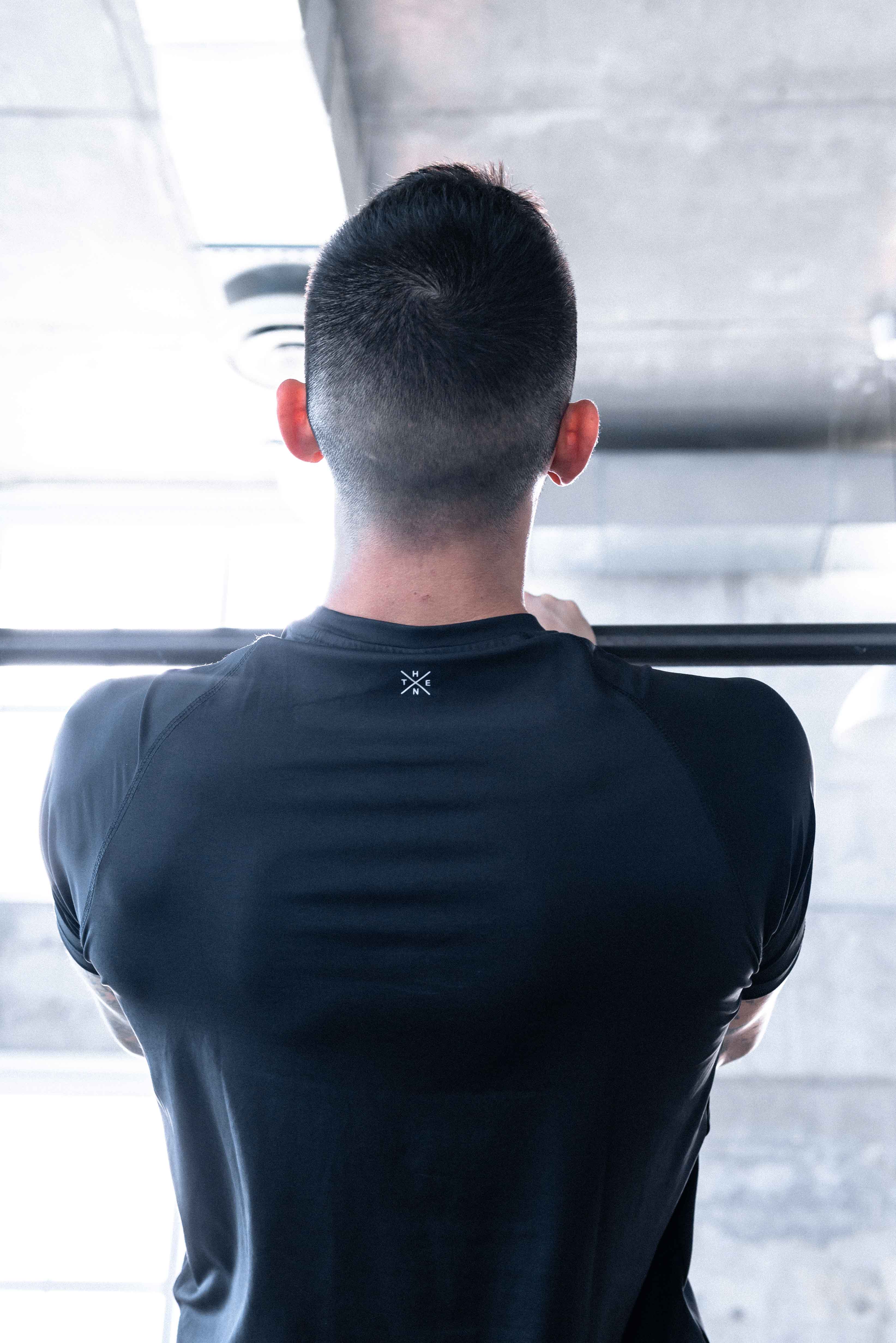 Thenx Premium Athletic Black T-Shirt - Image 4