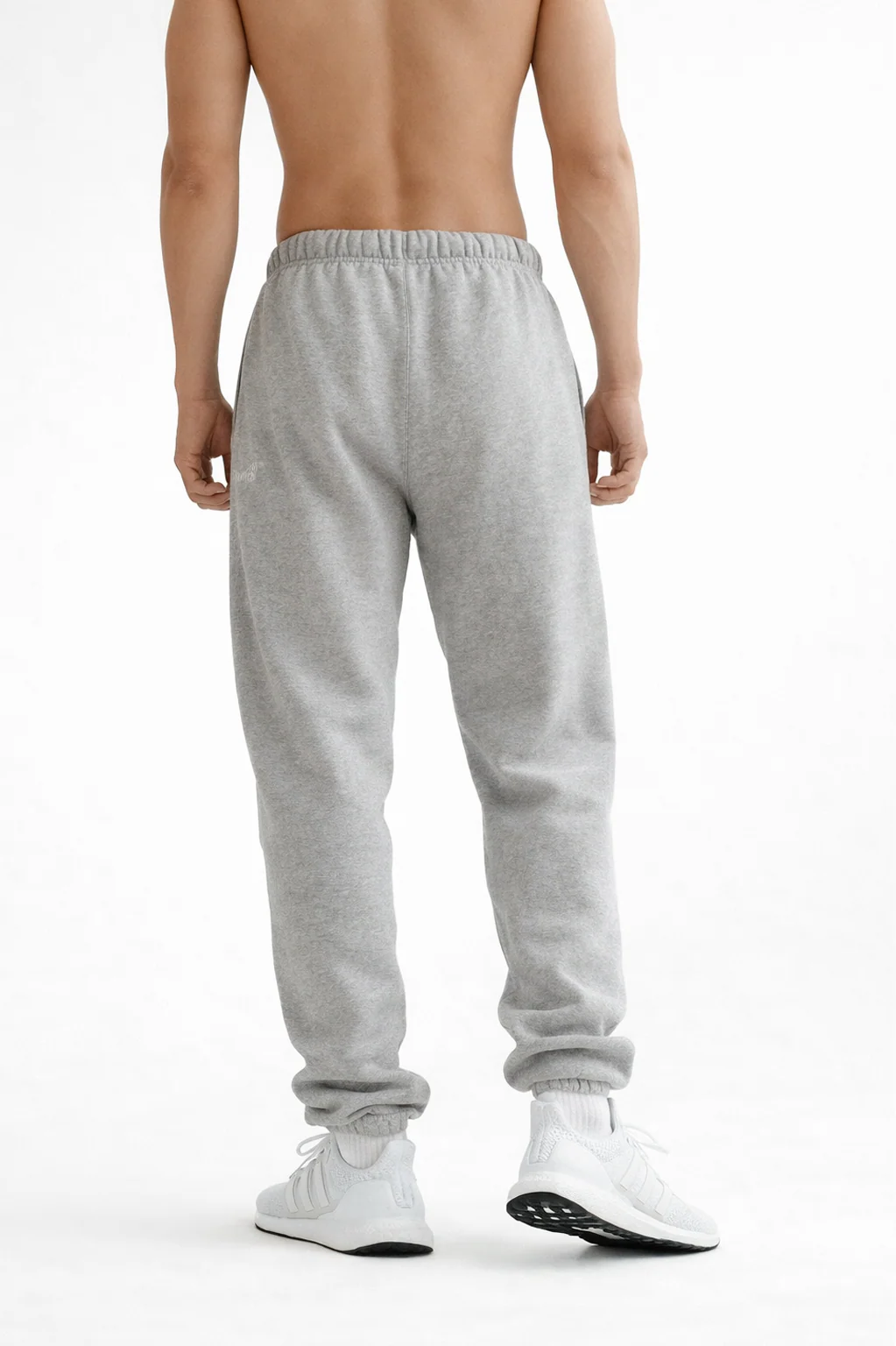 Thenx Joggers - Heather Grey - Image 3