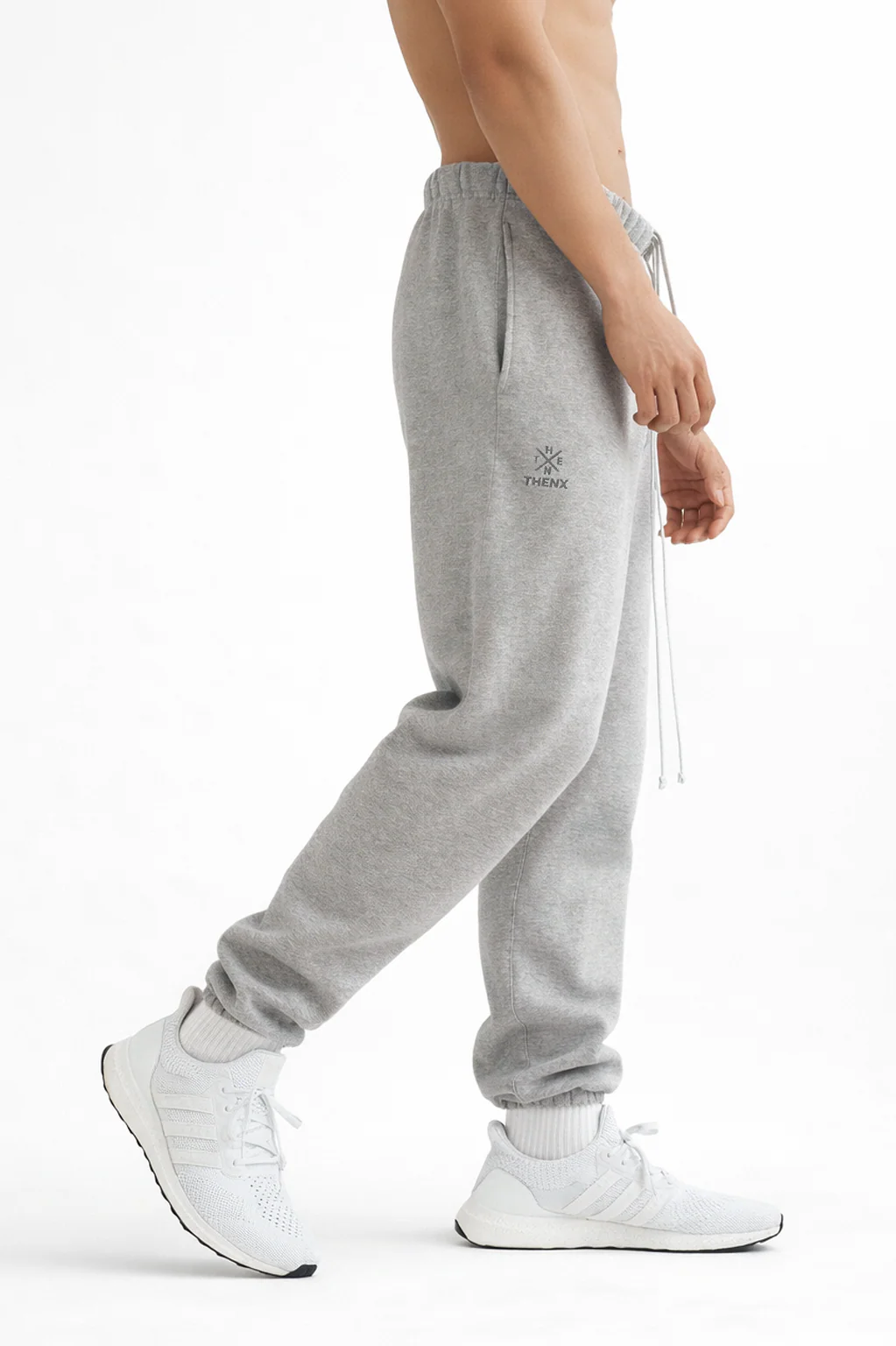 Thenx Joggers - Heather Grey - Image 4