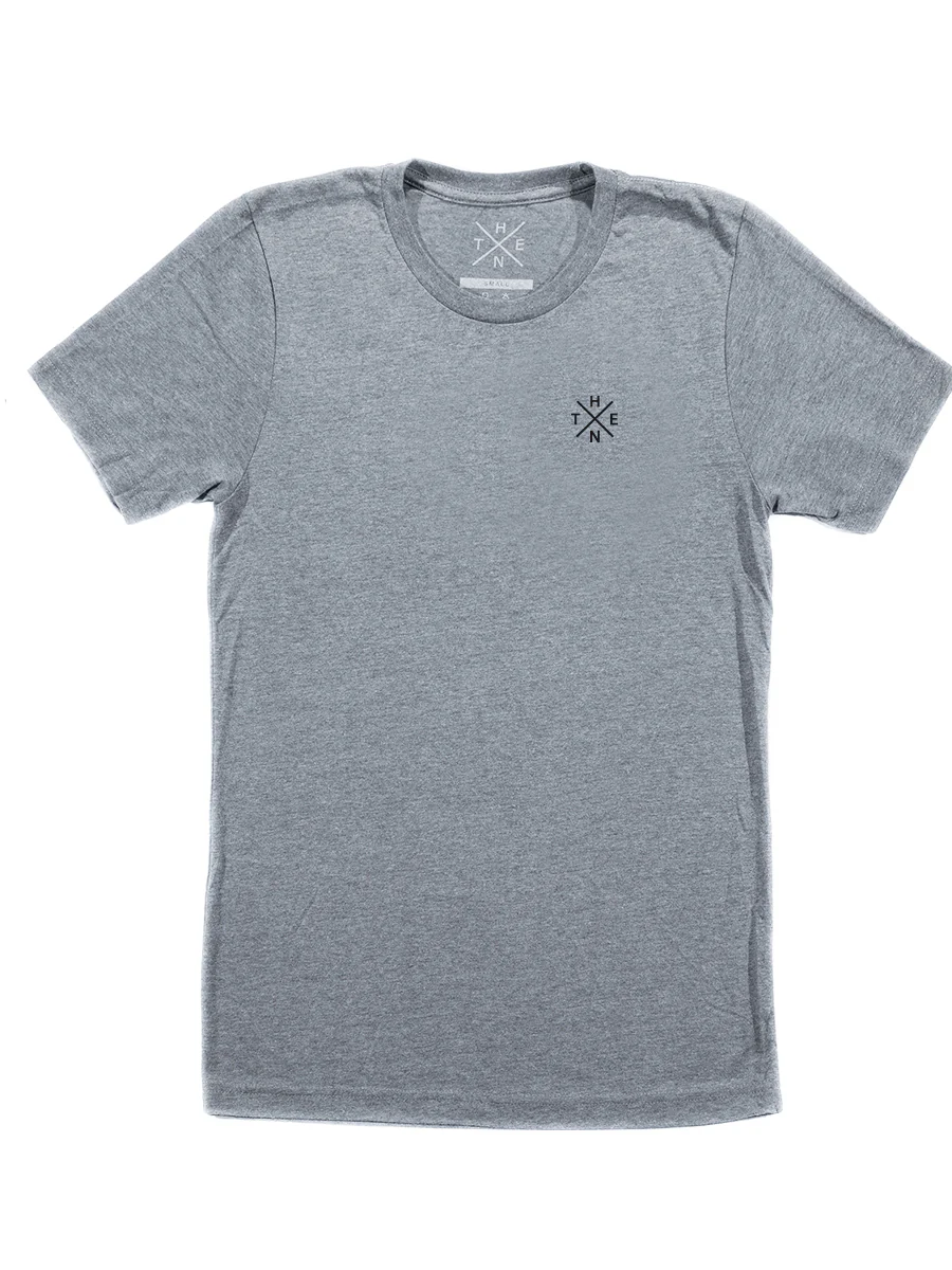 Thenx Kids Tee's (XO Logo) - Heather Grey