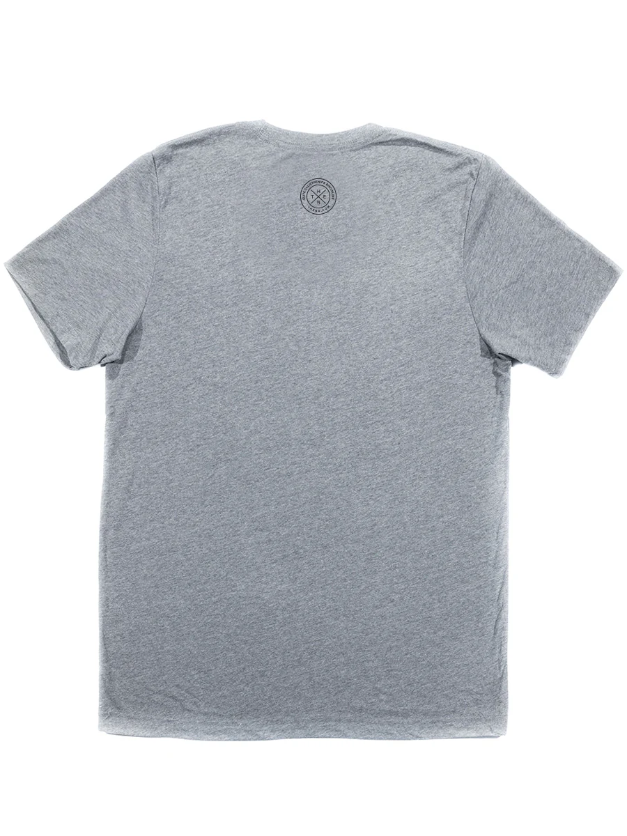 Thenx Kids Tee's (XO Logo) - Heather Grey - Image 2